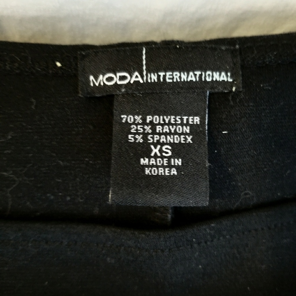 Moda Intl Fitted Black Midi Dress - Picture 4 of 4